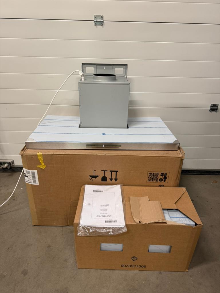 Siemens iQ500 90cm wandschouw afzuigkap nieuw, Ophalen, Wandschouwkap, Motor, Nieuw