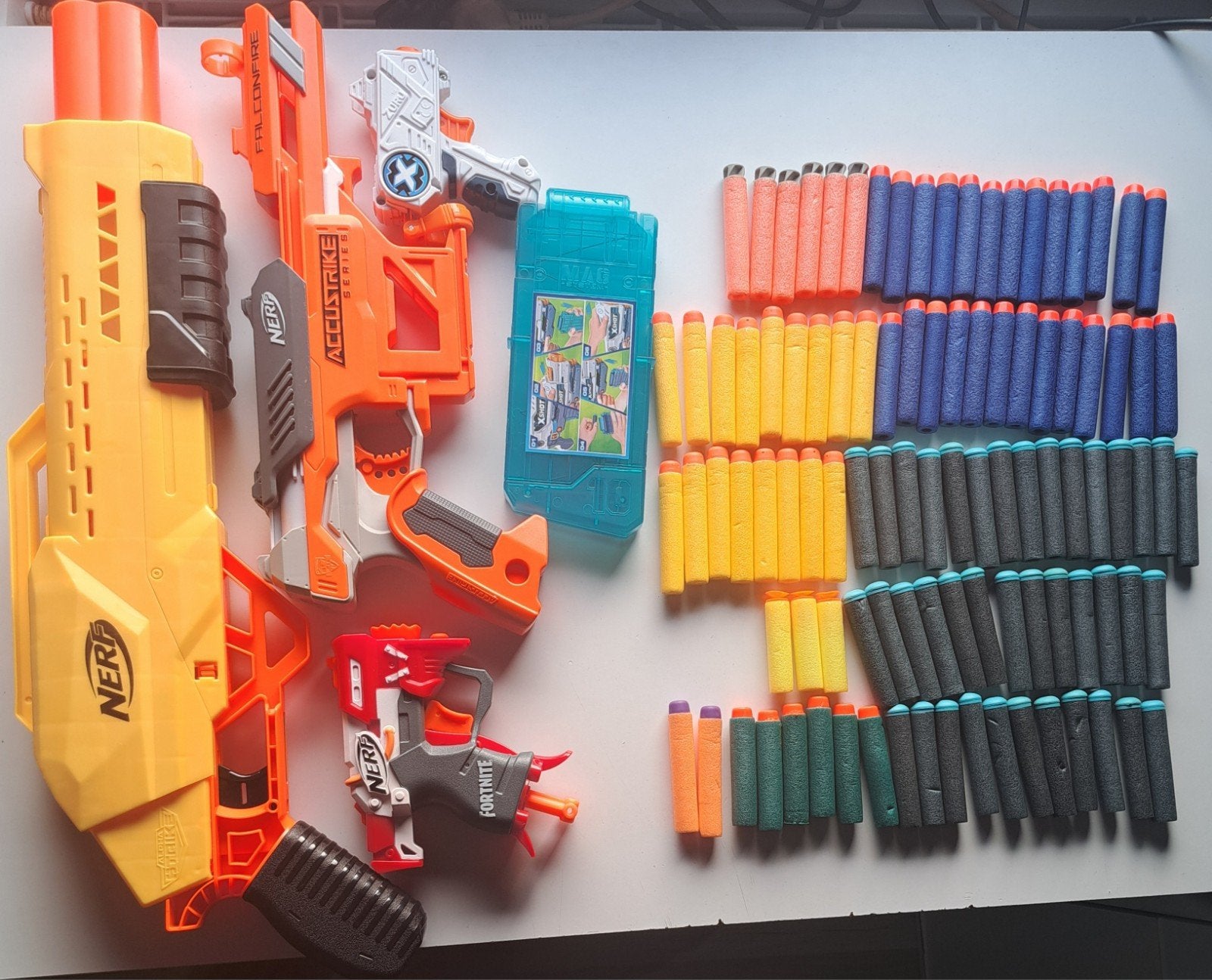Nerf guns, Ophalen, Gebruikt