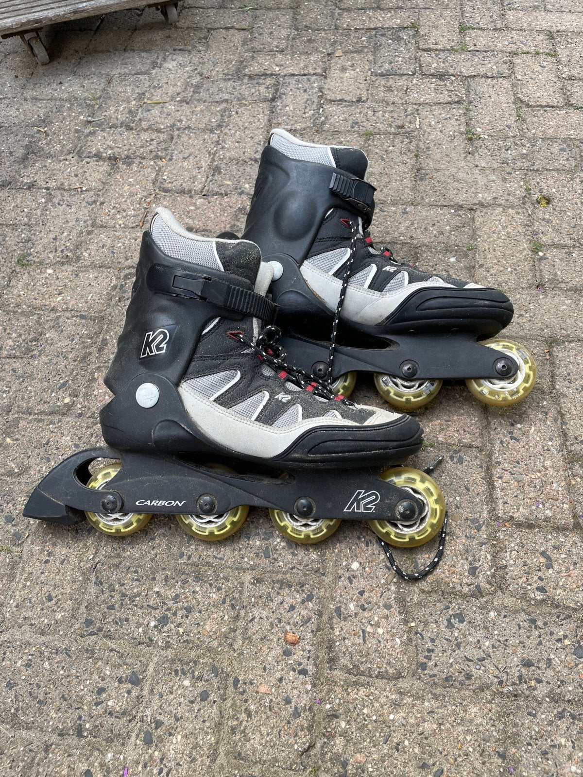 K2 Carbon Inline Skates - Gebruikt, Ophalen, Gebruikt, Inline skates 4 wielen, K2