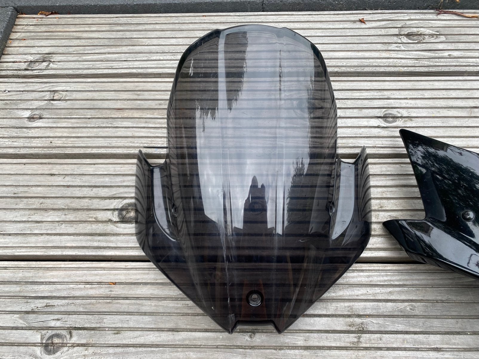Triumph ruitje voor flyscreen, Ophalen