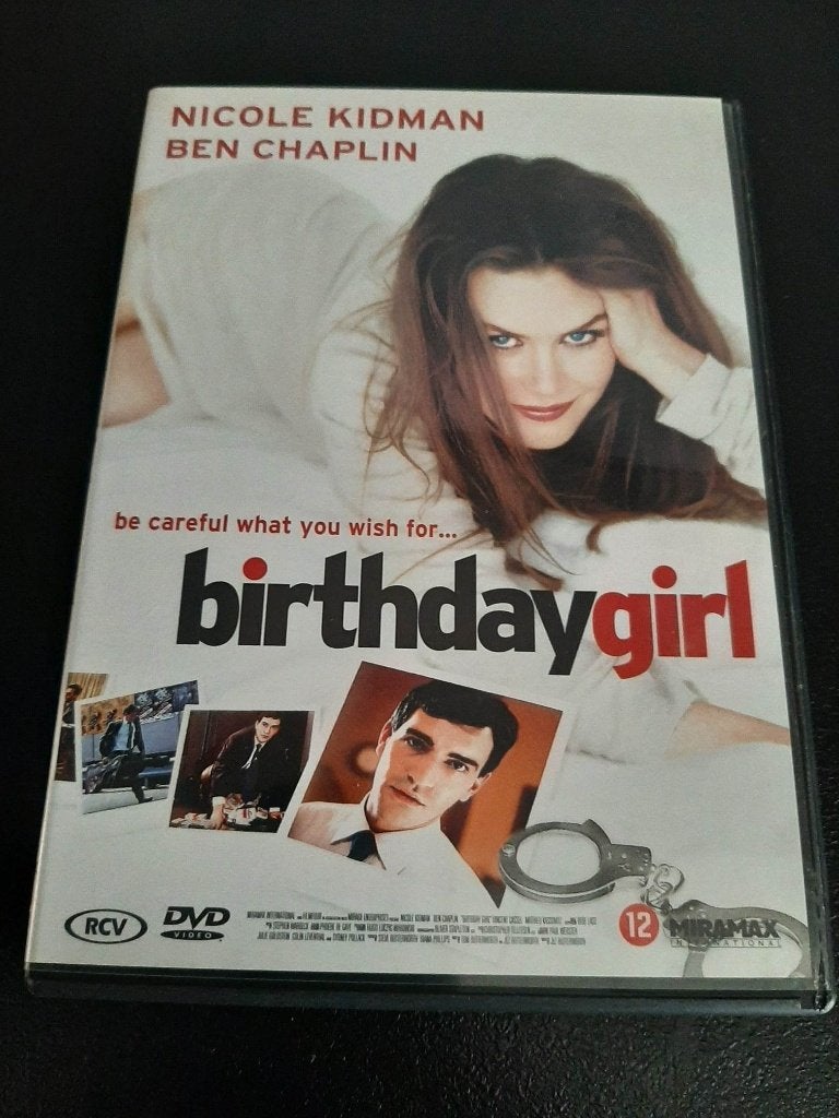 Birthday girl, Nicole Kidman, Ben Chaplin, Vincent Cassel!, Vanaf 12 jaar, Ophalen of Verzenden, Gebruikt, Overige genres