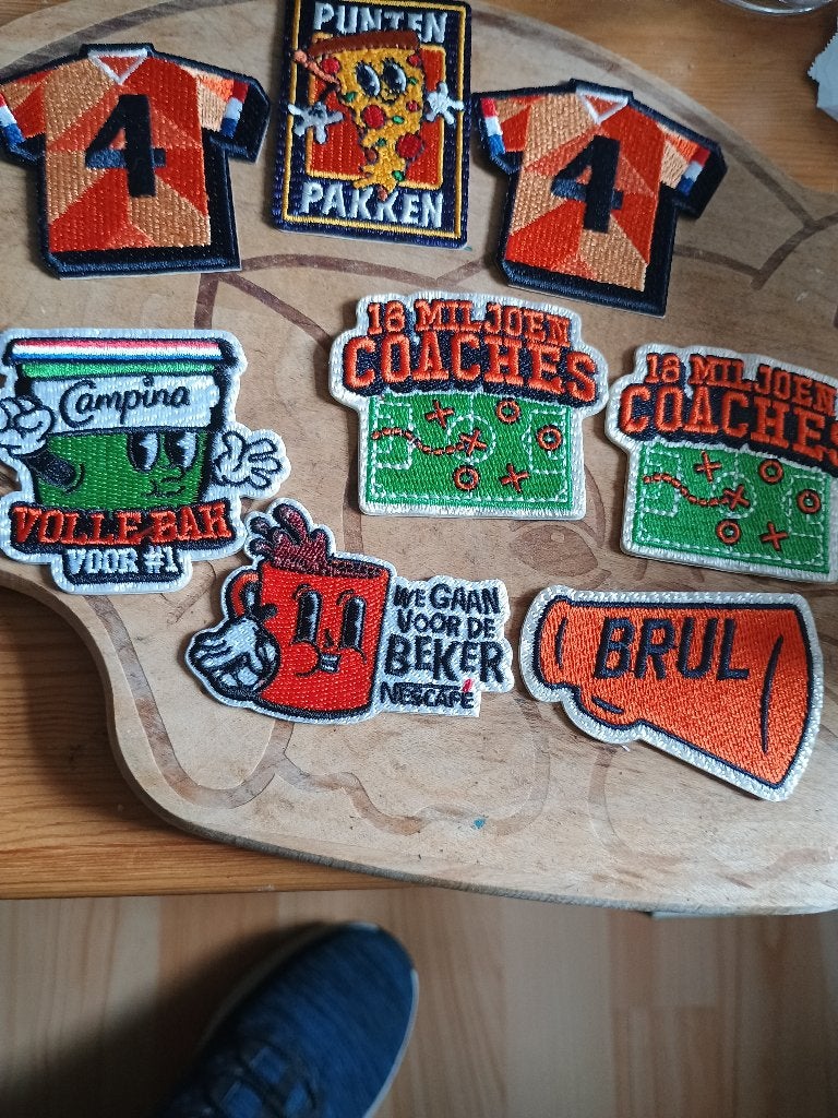 Jumbo juichjack Emblemen, Jumbo, Ophalen of Verzenden