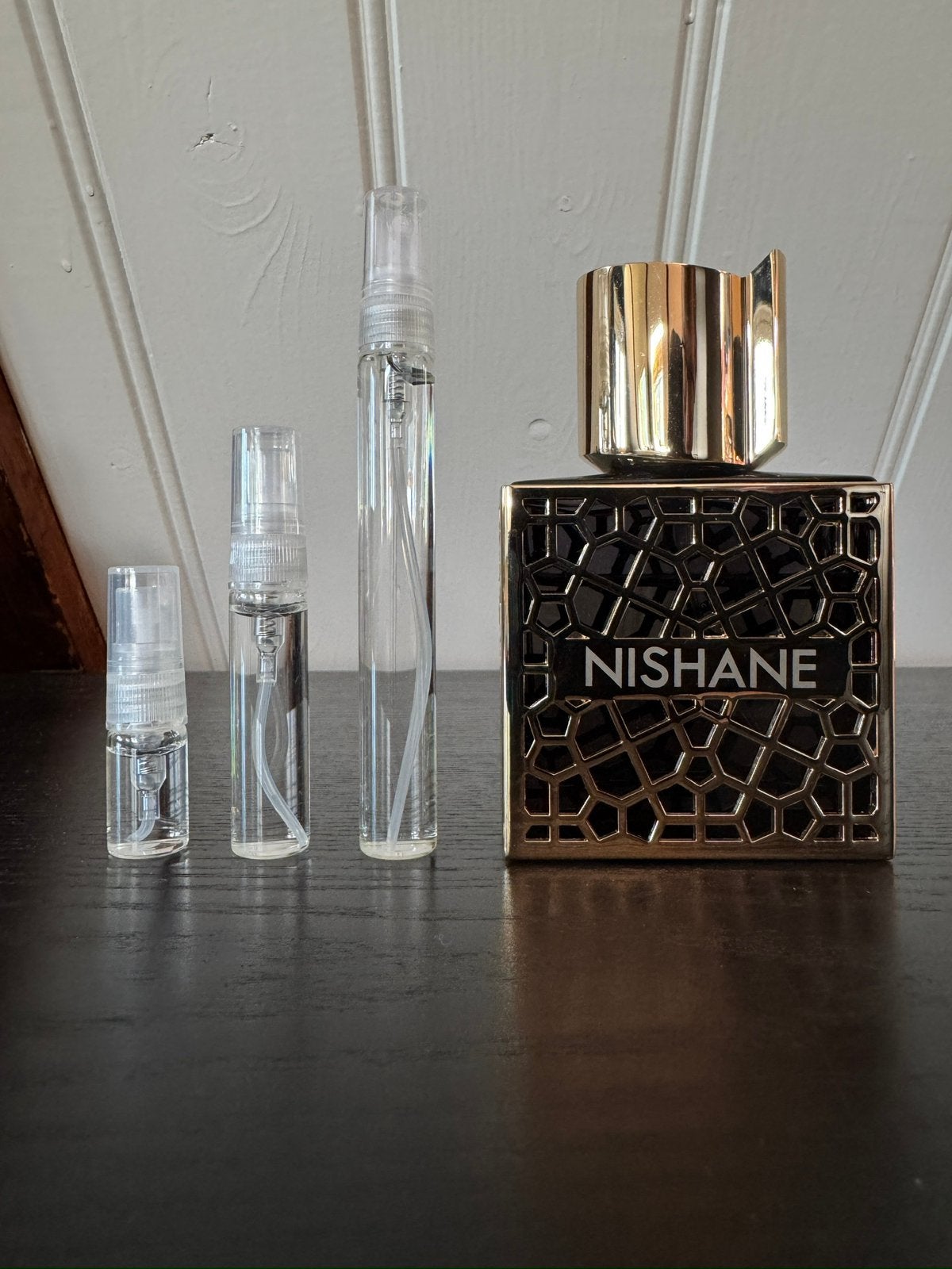 Nefs, Nishane, Verzamelen, Parfumverzamelingen, Zo goed als nieuw, Miniatuur, Ophalen of Verzenden