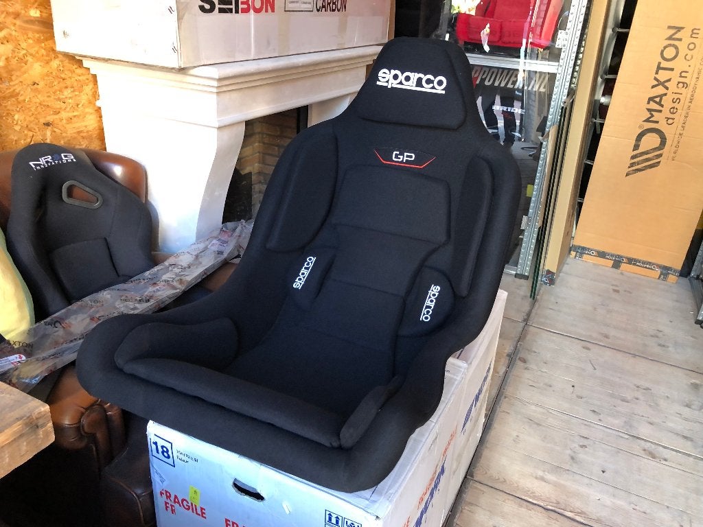 Sparco GP F1 Sim Racing Stoel (Game Stoel) Zwart stof, Ophalen of Verzenden