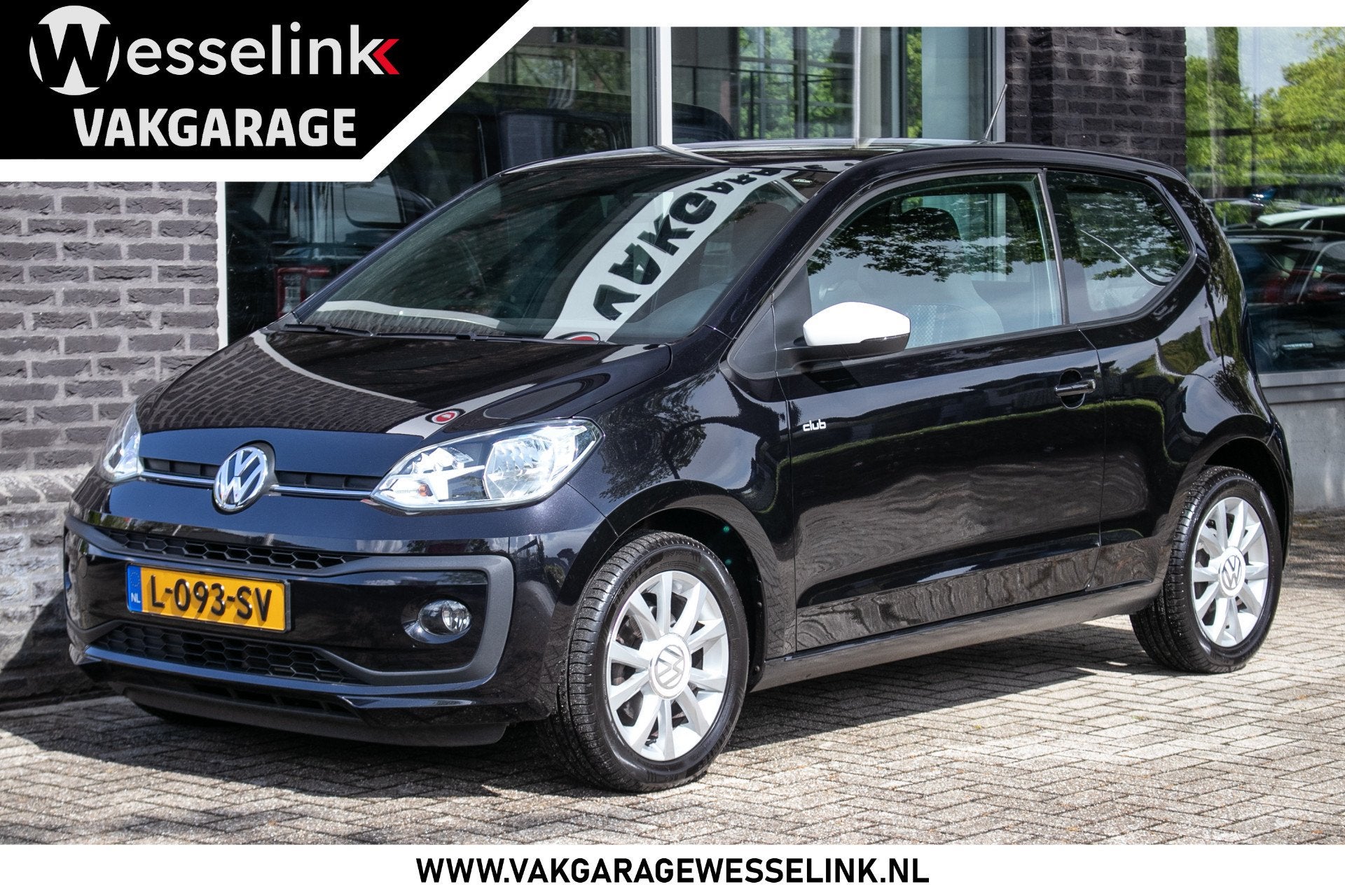 Volkswagen up! 1.0 BMT Club | 15" LMV | Airco | (bj 2017), 12 maanden, Stof, Gebruikt, Bedrijf