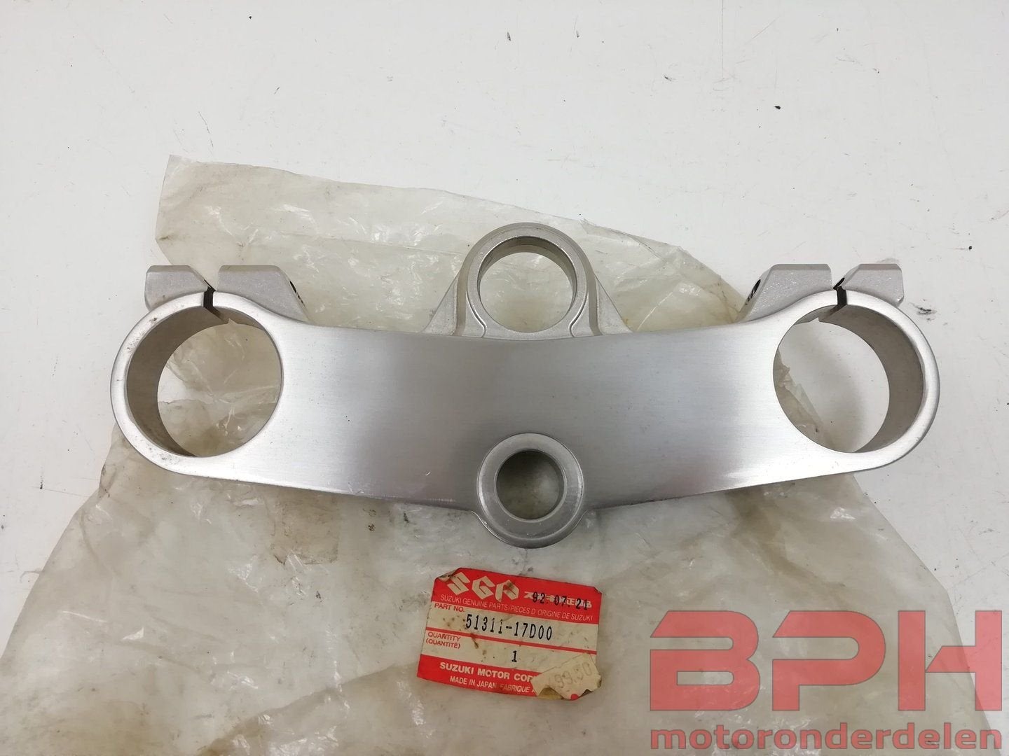 NOS kroonplaat Suzuki GSX-R 750 1990 - 1991 GSXR GSXR750 GSX, Motoren, Onderdelen | Suzuki, -, -, Nieuw, Ophalen of Verzenden