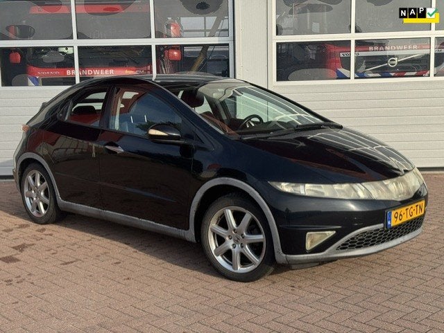 Honda Civic 1.4 Sport - Trekhaak - ZO MEENEEMPRIJS - EXPORT, 83 pk, Stof, Gebruikt, Zwart