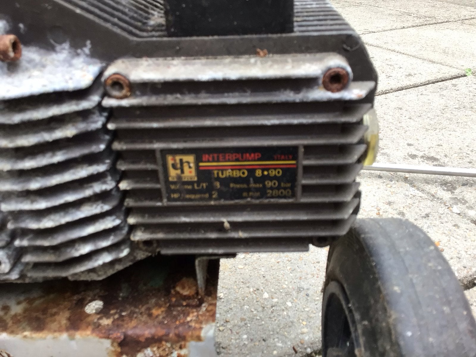 Interpump Turbo 8-90 Hogedrukreiniger, Ophalen, Gebruikt, Elektrisch