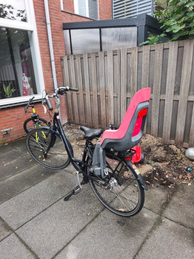 Batavus bicycle with child seat, Fietsen en Brommers, Ophalen, Gebruikt, Velgrem, Batavus