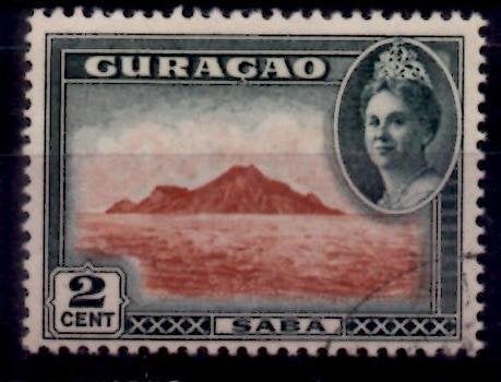CURACAO NVPH-nr 160, Ophalen of Verzenden, Gestempeld