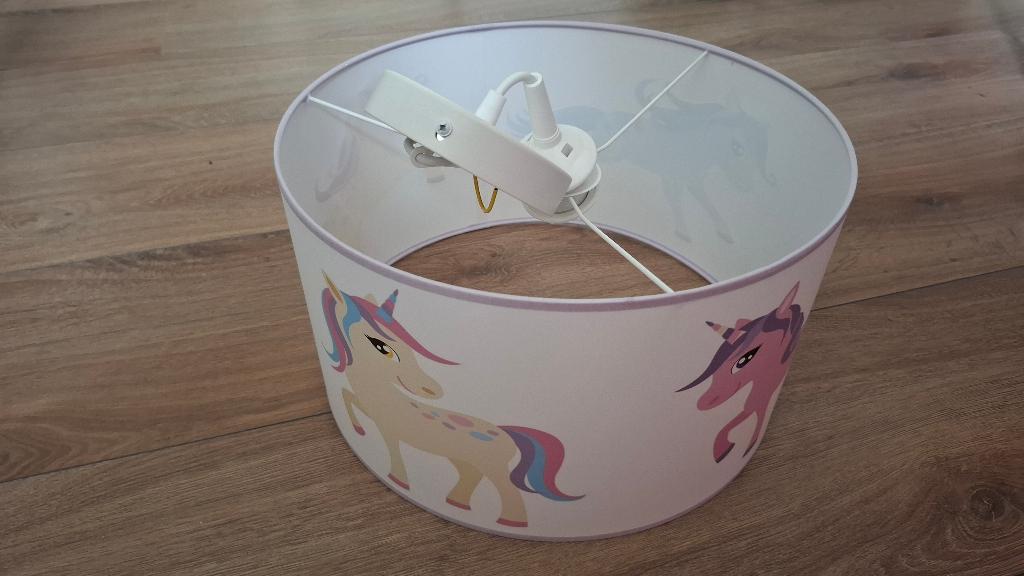 Kinderkamerlamp unicorns, Kinderen en Baby's, Kinderkamer | Inrichting en Decoratie, Ophalen, Zo goed als nieuw, Lamp