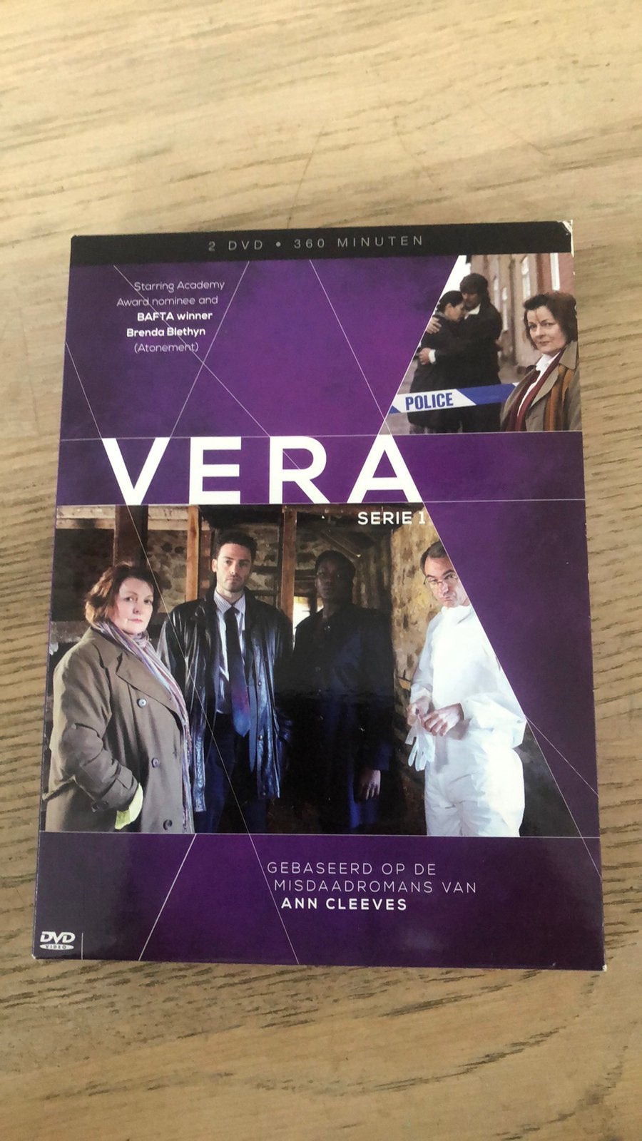 Vera serie 1 Ann Cleeves 2 dvd 360 minuten, Ophalen of Verzenden, Zo goed als nieuw
