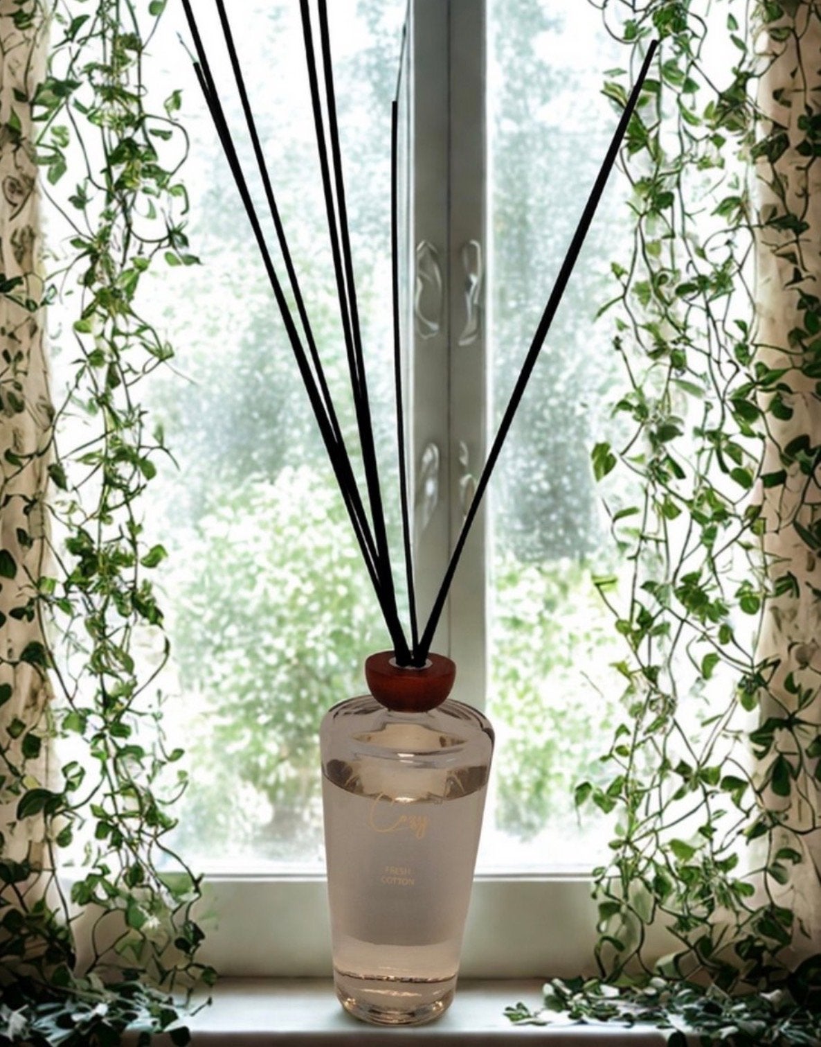 Cozy Maison Geurstokjes - Vanille Hout of Fresh Cotton 800ml, Meerkleurig, Nieuw, Ophalen of Verzenden, Modern
