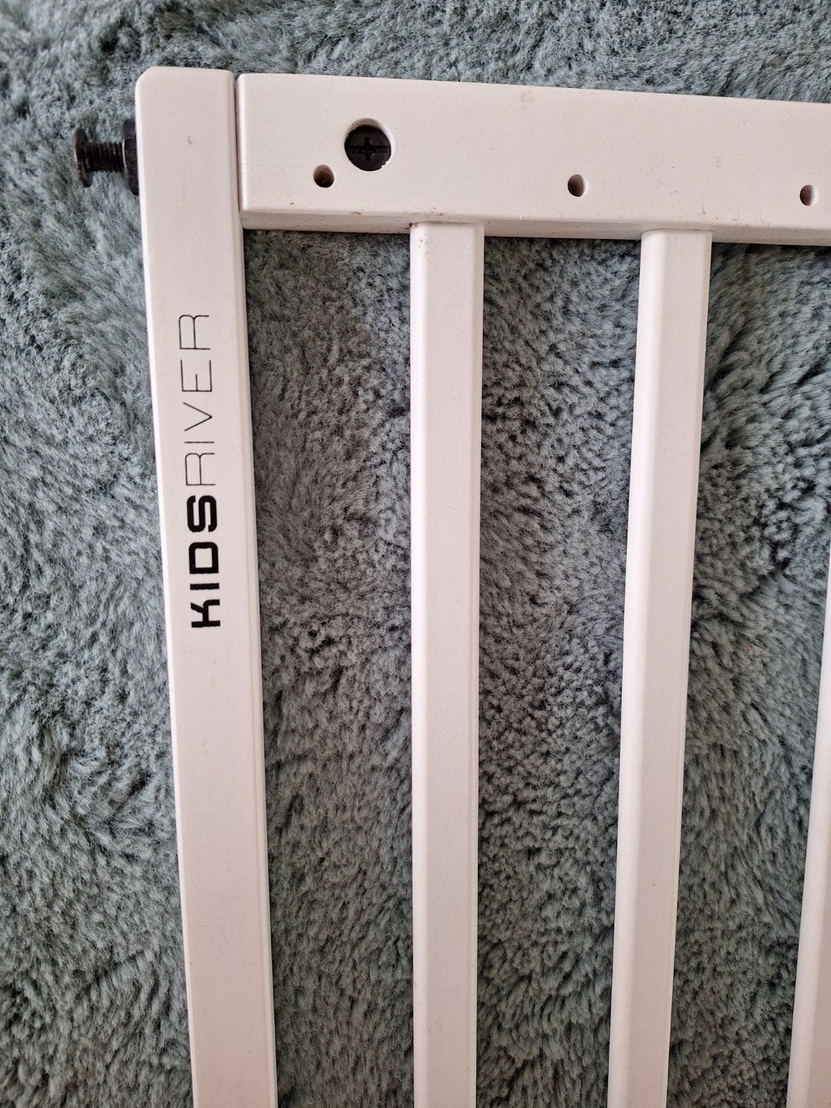 Kidsriver veiligheidshekje met alle toebehoren, Ophalen, Gebruikt, Hout, 100 tot 115 cm