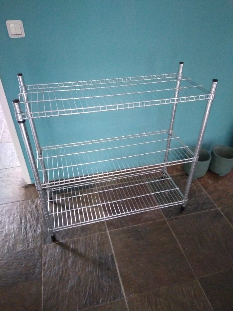 Ikea stellingkast Omar, Ophalen, Gebruikt