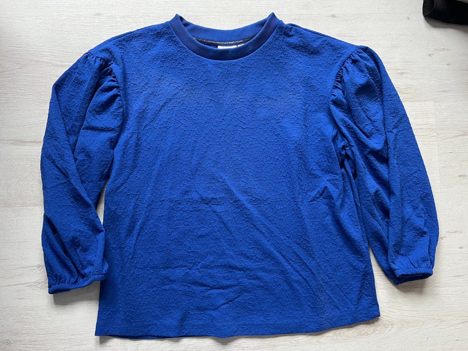 Kobaltblauw truitje van Saint Tropez maat L., Ophalen of Verzenden, Zo goed als nieuw, Maat 42/44 (L), Blauw