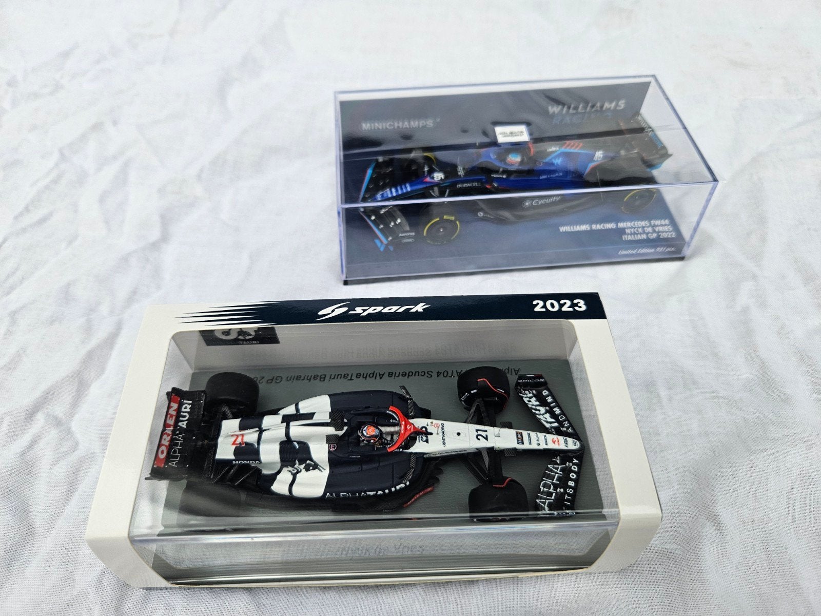 Formule 1 1:43 Nyck de Vries, Ophalen of Verzenden, Zo goed als nieuw, Auto, Overige merken
