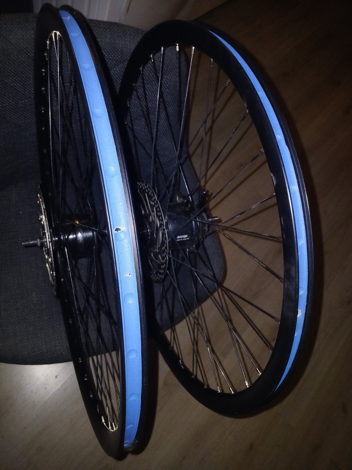 Shimano Nexus velgen met schijfrem, dynamo in voorviel, Fietsen en Brommers, Wiel, Elektrische fiets, Gebruikt, Ophalen of Verzenden