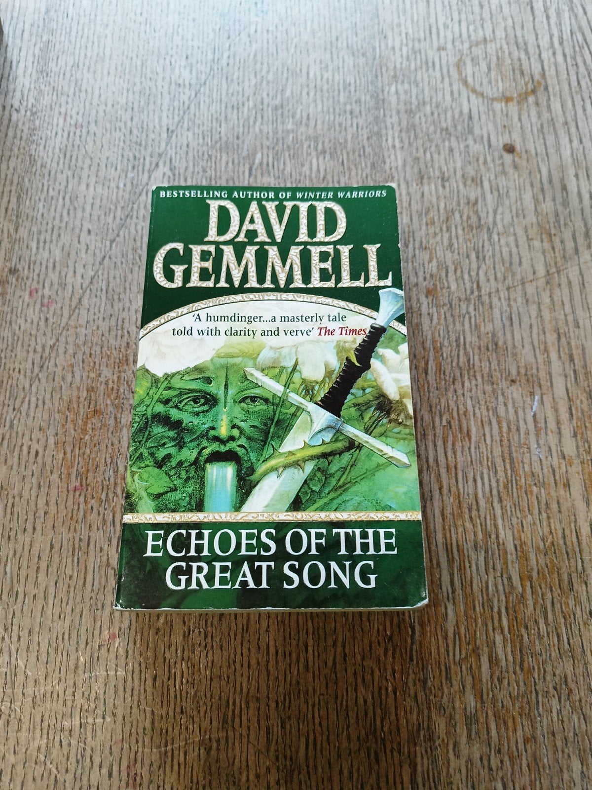 David Gemmell - Echoes of the Great Song (Fantasy Boek), Boeken, Ophalen of Verzenden, Gelezen, David Gemmell