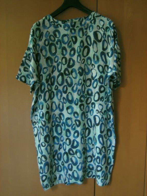 Enig tuniek-jurkje in blauwtinten ELVINE S/M snazzeys, Maat 38/40 (M), Elvine, Nieuw, Onder de knie