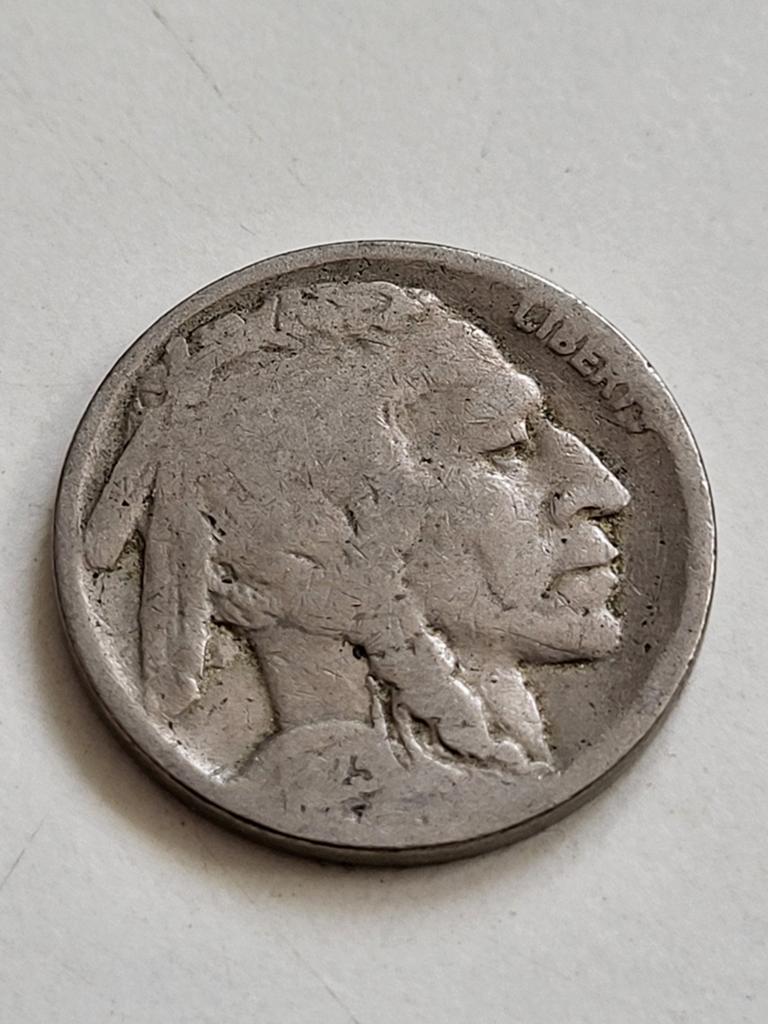 Munt USA 5 cents Buffalo Nickel met indiaan, Ophalen of Verzenden, Noord-Amerika, Losse munt