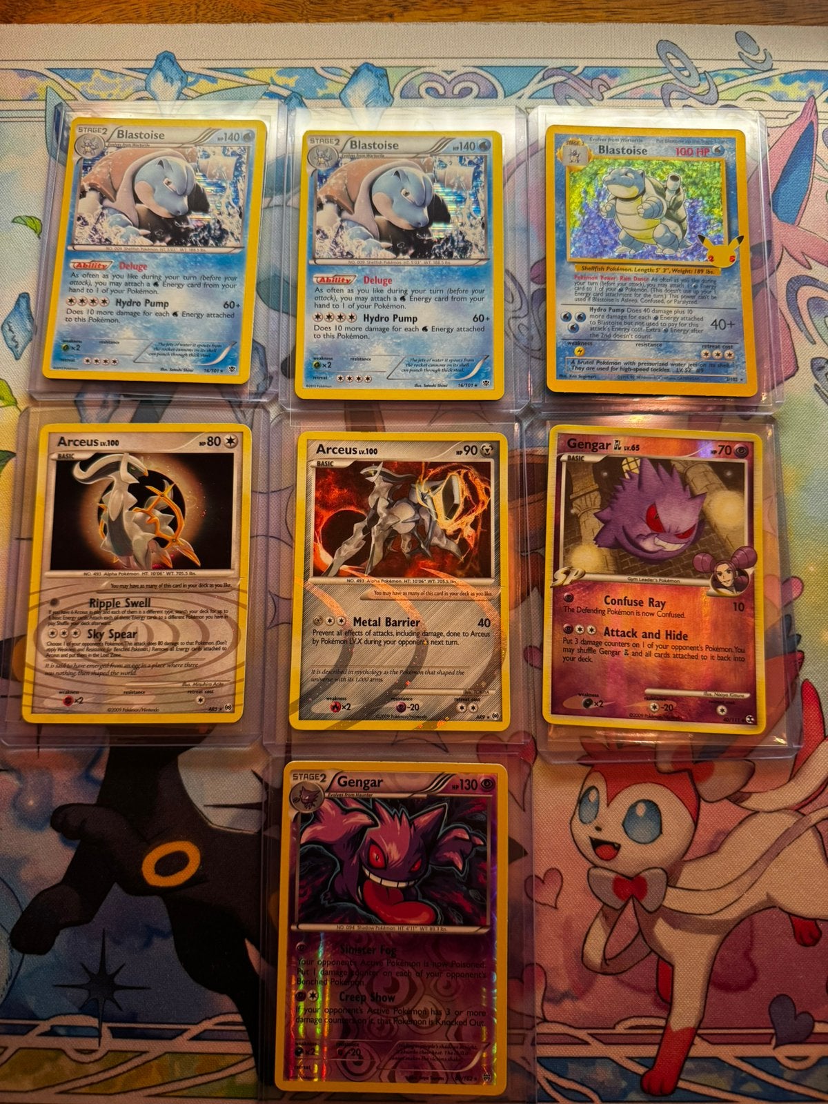 Pokemon Vintage  Parels Blastoise Gengar Arceus, Ophalen of Verzenden, Zo goed als nieuw
