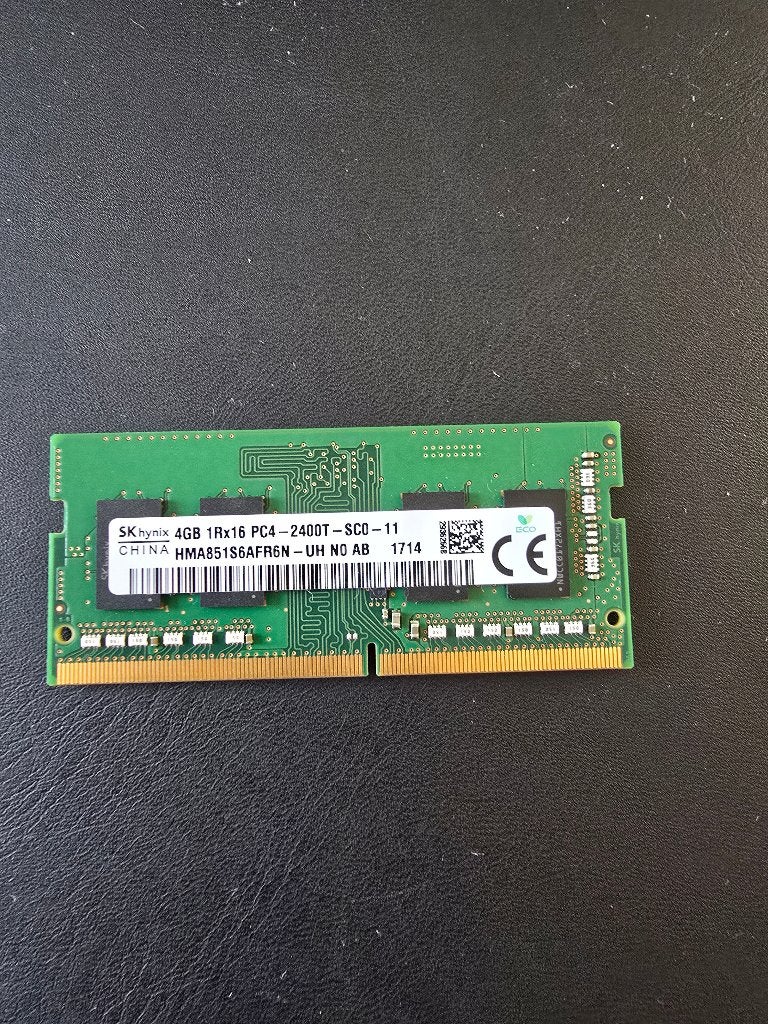 SK Hynix 4GB PC4-2400 SO-DIMM DDR4 geheugen, DDR4, Ophalen of Verzenden, Zo goed als nieuw, Laptop