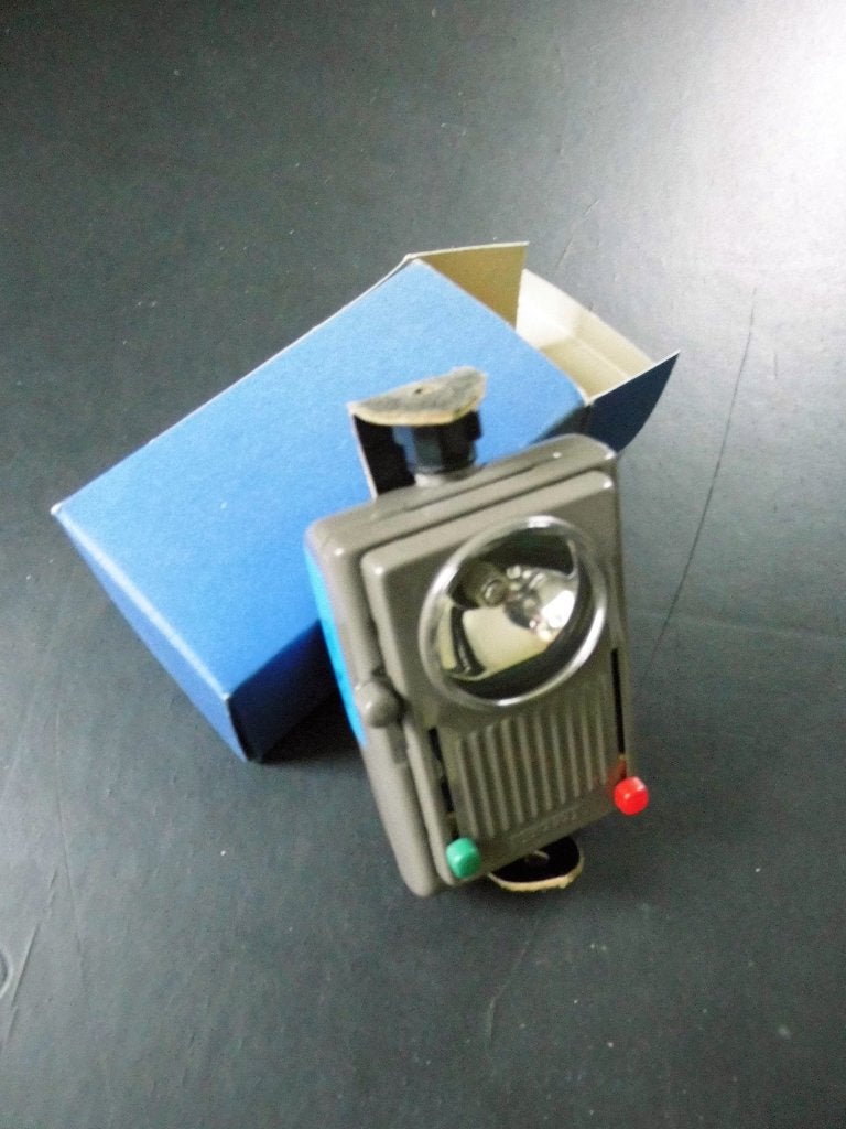 Militaire zaklamp seinlamp Petrix  V-nr 685 21690, Verzamelen, Ophalen of Verzenden, Landmacht, Nederland