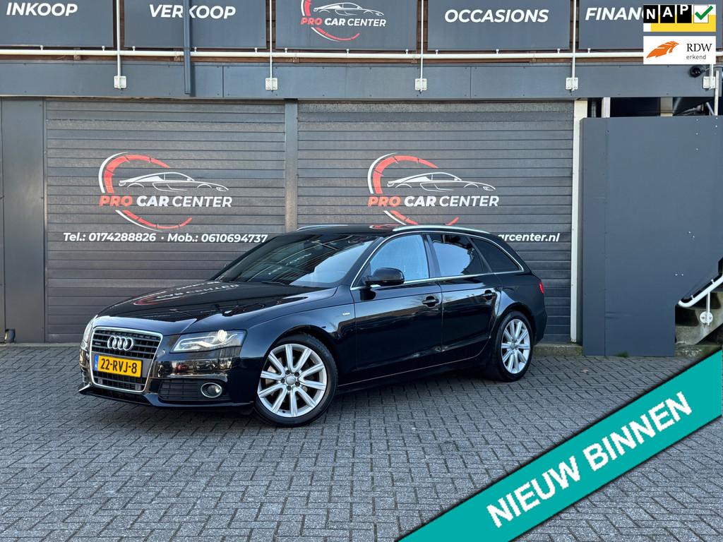 Audi A4 Avant 2.0 TFSI quattro Pro Line S AUT|CLIMATE|CRUISE, Gebruikt, Zwart, 4 cilinders, 1984 cc
