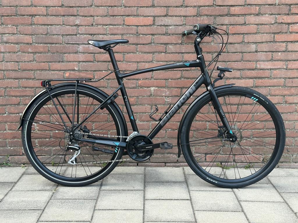 Bianchi C-Sport 55cm Sportfiets/Hybride/Toerfiets/Tour, Zo goed als nieuw, Meer dan 20 versnellingen, 53 tot 57 cm, Ophalen