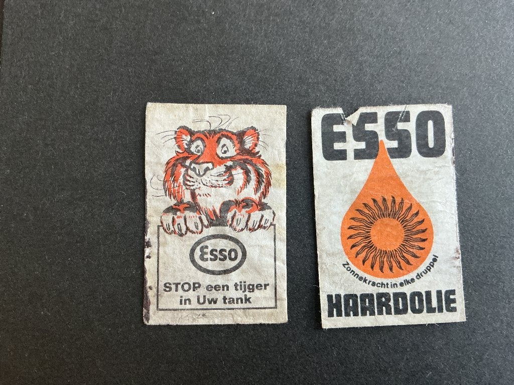 Sluitzegel: Esso, Verzenden, Na 1940, Gestempeld