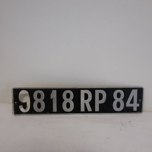 Kentekenplaat auto Frankrijk kenteken 9818 RP 84, Ophalen of Verzenden, Gebruikt, Auto's