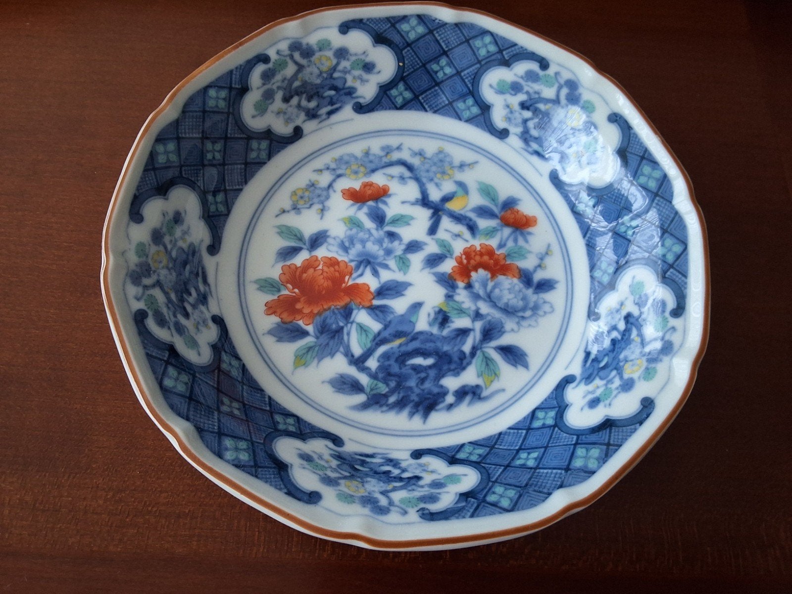 Vintage Japans Porseleinen schaaltje - Aritaware, Antiek en Kunst, Ophalen of Verzenden