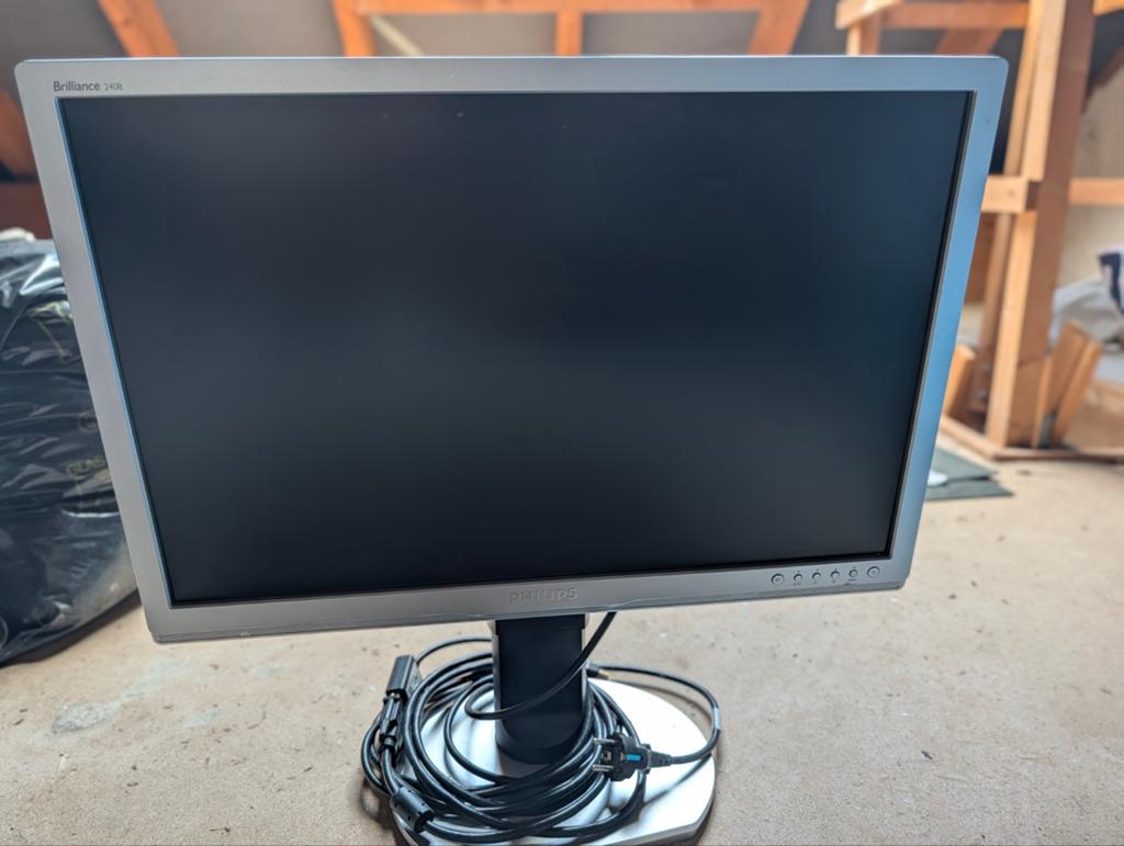 Philips Brilliance 240B - 24 inch Monitor (1920x1200)- Venlo, Ophalen, Philips, Gebruikt, Quad HD (2K)
