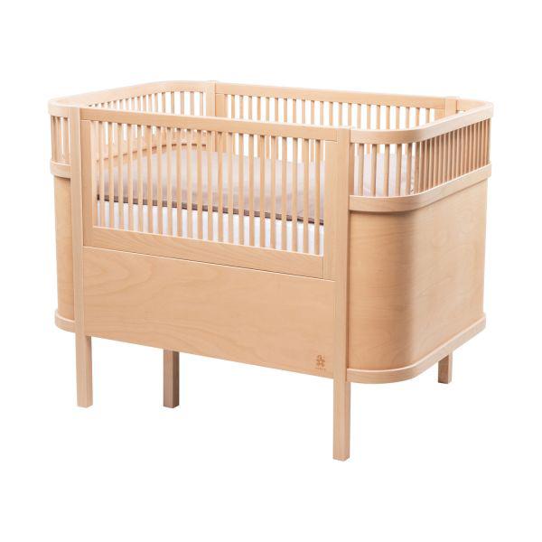 Sebra Meegroeibed Baby & Junior Wooden Edition + matras, Kinderen en Baby's, Babywiegjes en Ledikanten, Ophalen, Zo goed als nieuw