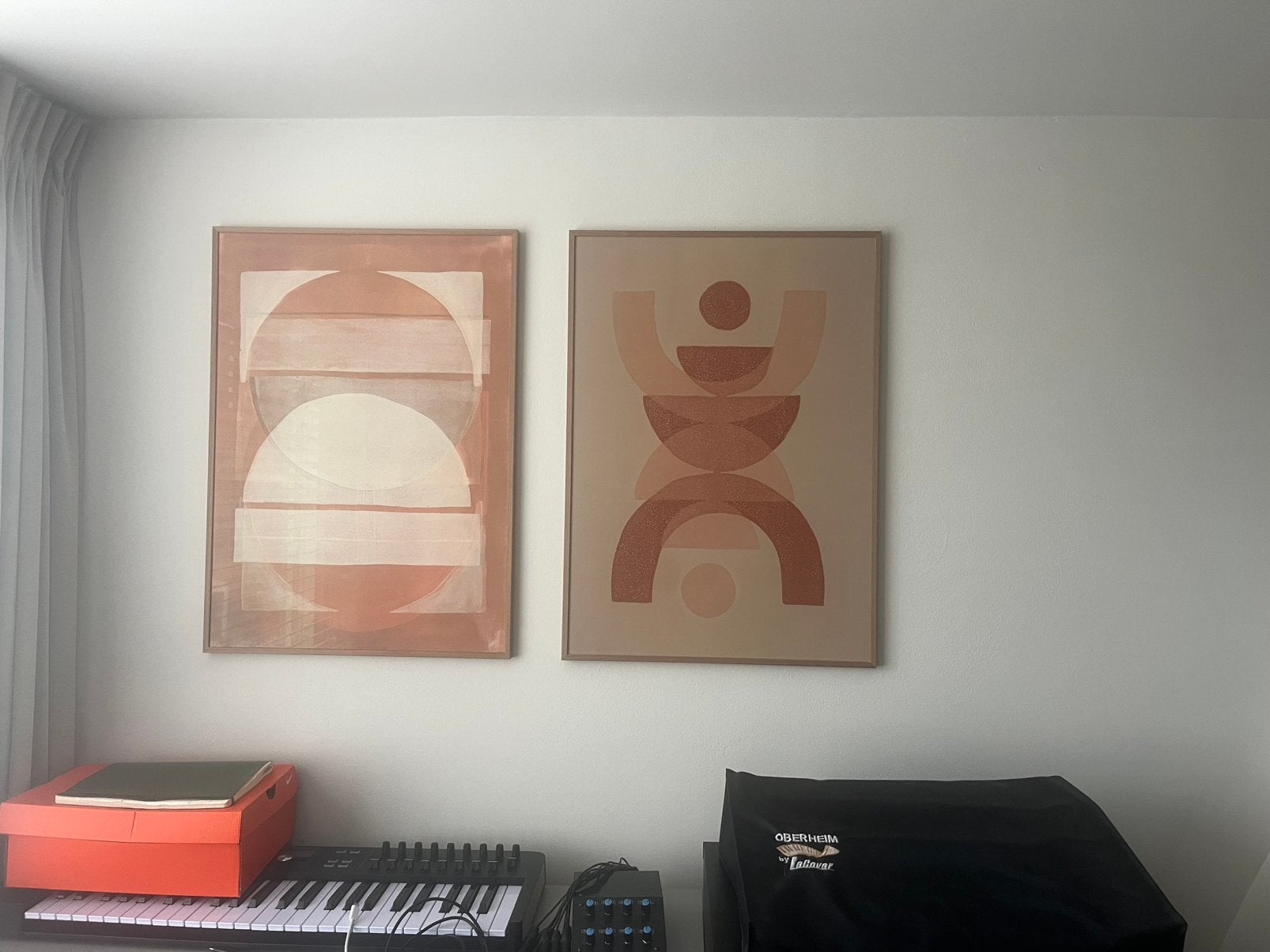 Print duo Enkel Art Studio, Ophalen of Verzenden
