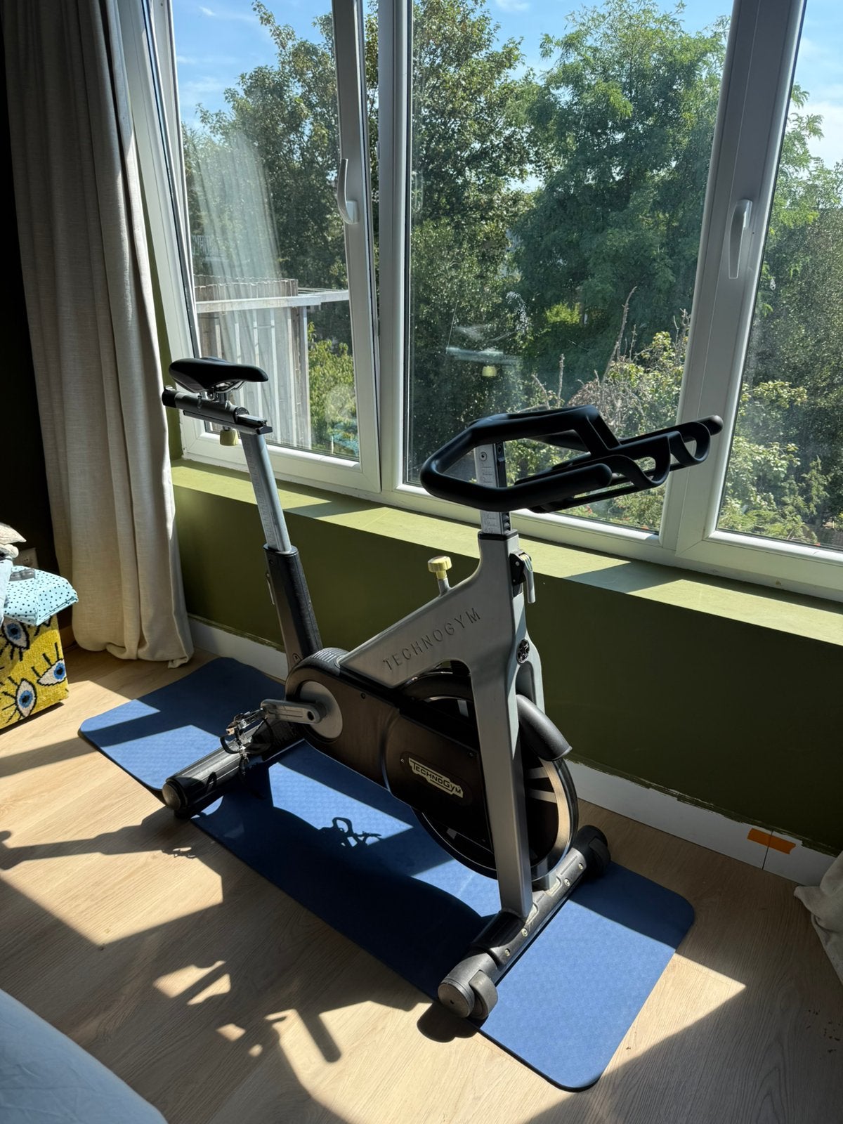 Technogym spinning bike spinfiets, Ophalen of Verzenden, Zo goed als nieuw, Spinningfiets