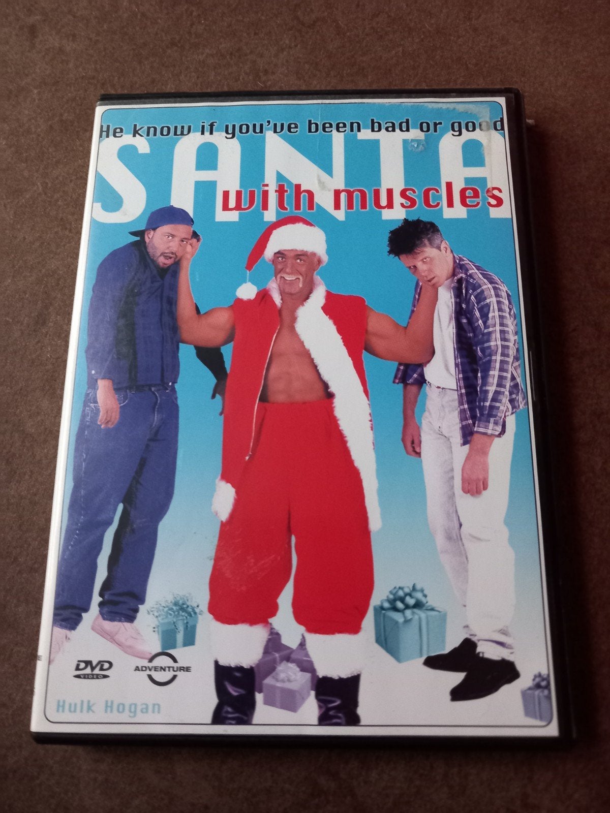 Santa with Muscles (DVD) - Hulk Hogan Kerstfilm, Alle leeftijden, Nederlands, Ophalen of Verzenden, Inclusief doosje