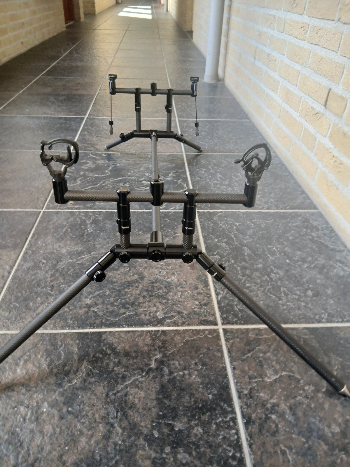 century black max carbon rodpod zgan !, Ophalen, Zo goed als nieuw, Overige typen