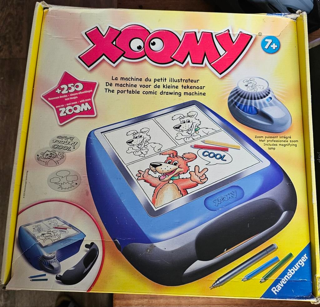 Xoomy lichtbak tekentafel, Ophalen, Zo goed als nieuw, Knutselen, Met licht