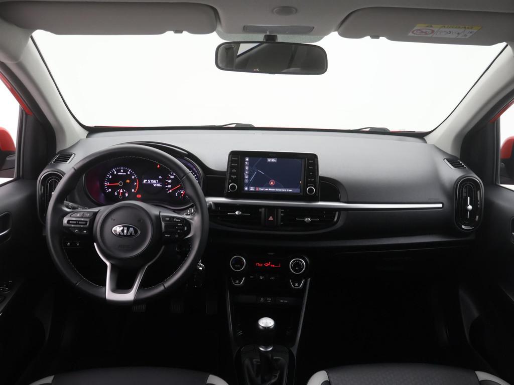 Kia Picanto 1.0 CVVT Design Edition LEER|NAVI|CLIMA|CRUISE|C, Gebruikt, Euro 6, 4 stoelen, Handgeschakeld
