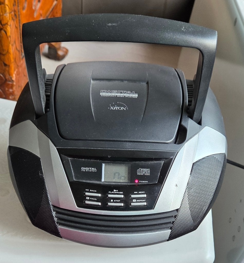 Xiron Draagbare radio - CD-speler, zwart, Audio, Tv en Foto, Cassettedecks, Ophalen of Verzenden, Overige merken