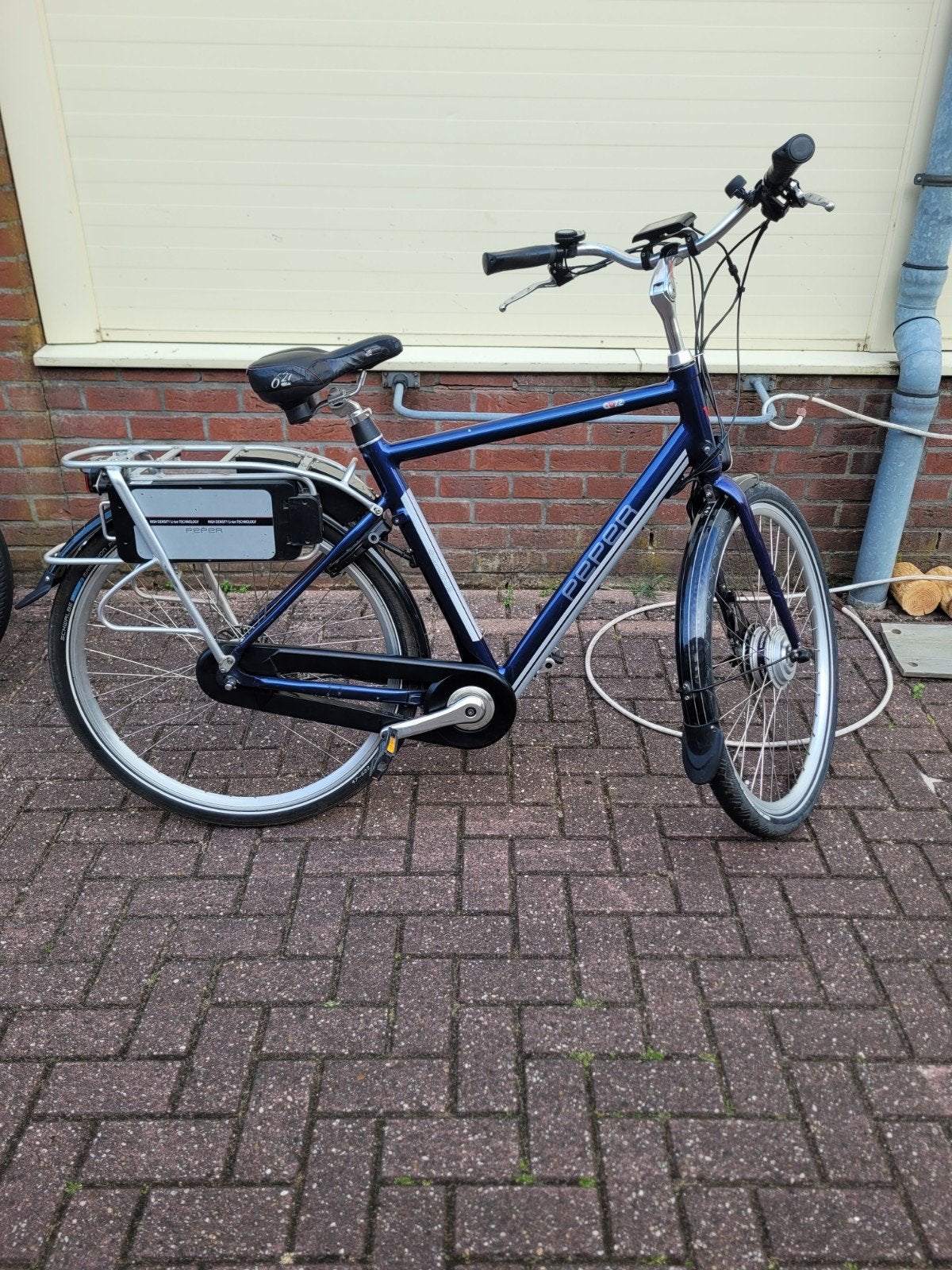 elektrische fiets, Gebruikt, 59 cm of meer, 30 tot 50 km per accu, Ophalen