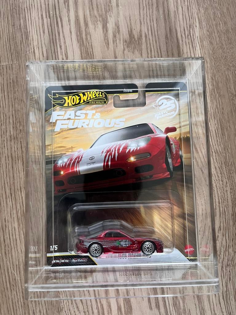 Hot wheels mazda RX-7 chase, Ophalen of Verzenden, Zo goed als nieuw, Auto