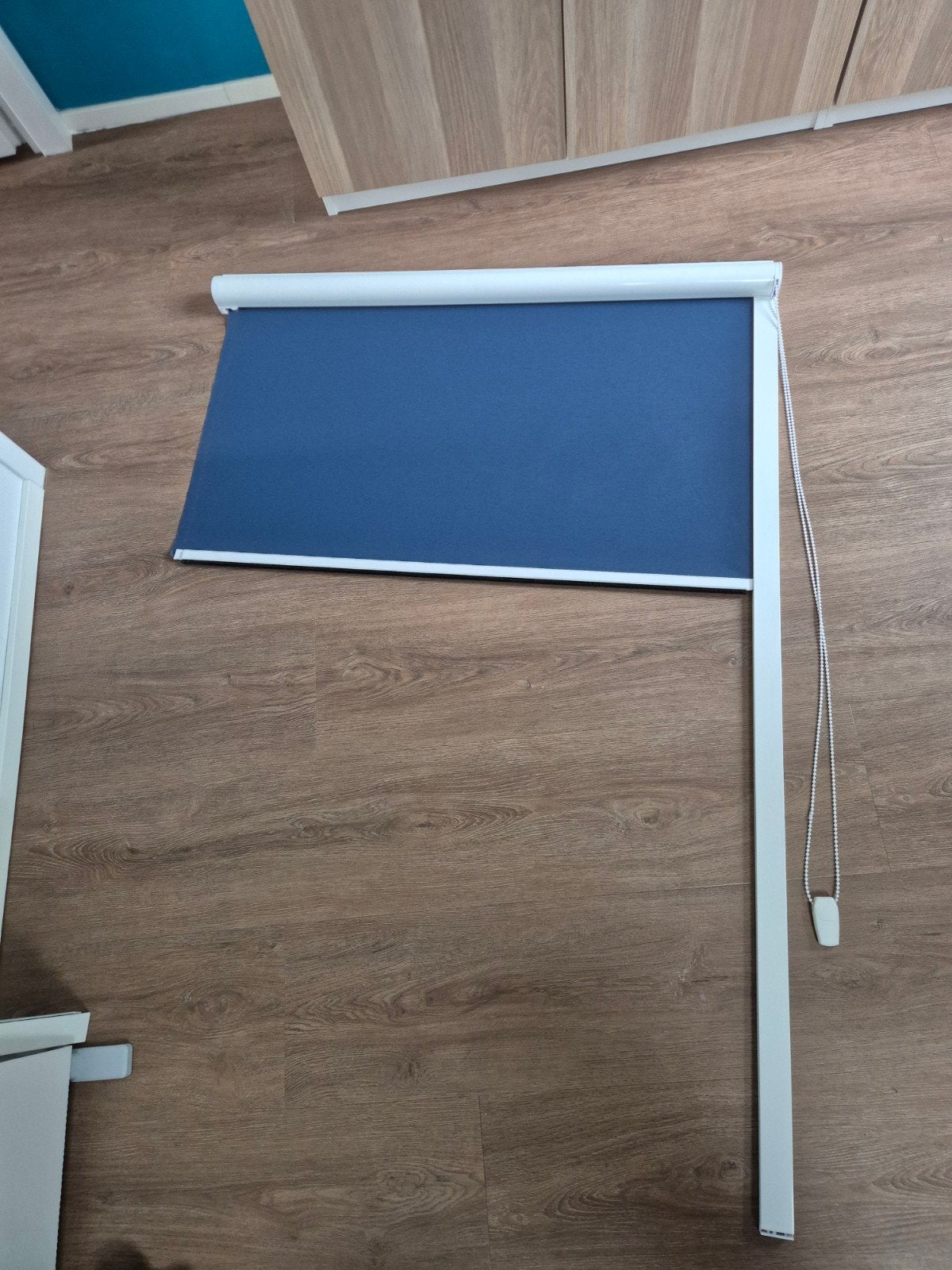 2x Verduisterende Rolgordijnen, Ophalen, 108 cm, Gebruikt, Overige merken