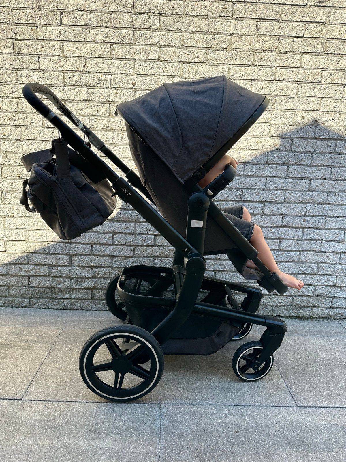 Joolz Day + kinderwagen inclusief accessoires stone grey, Kinderen en Baby's, Kinderwagens en Combinaties, Ophalen, Gebruikt, Combiwagen