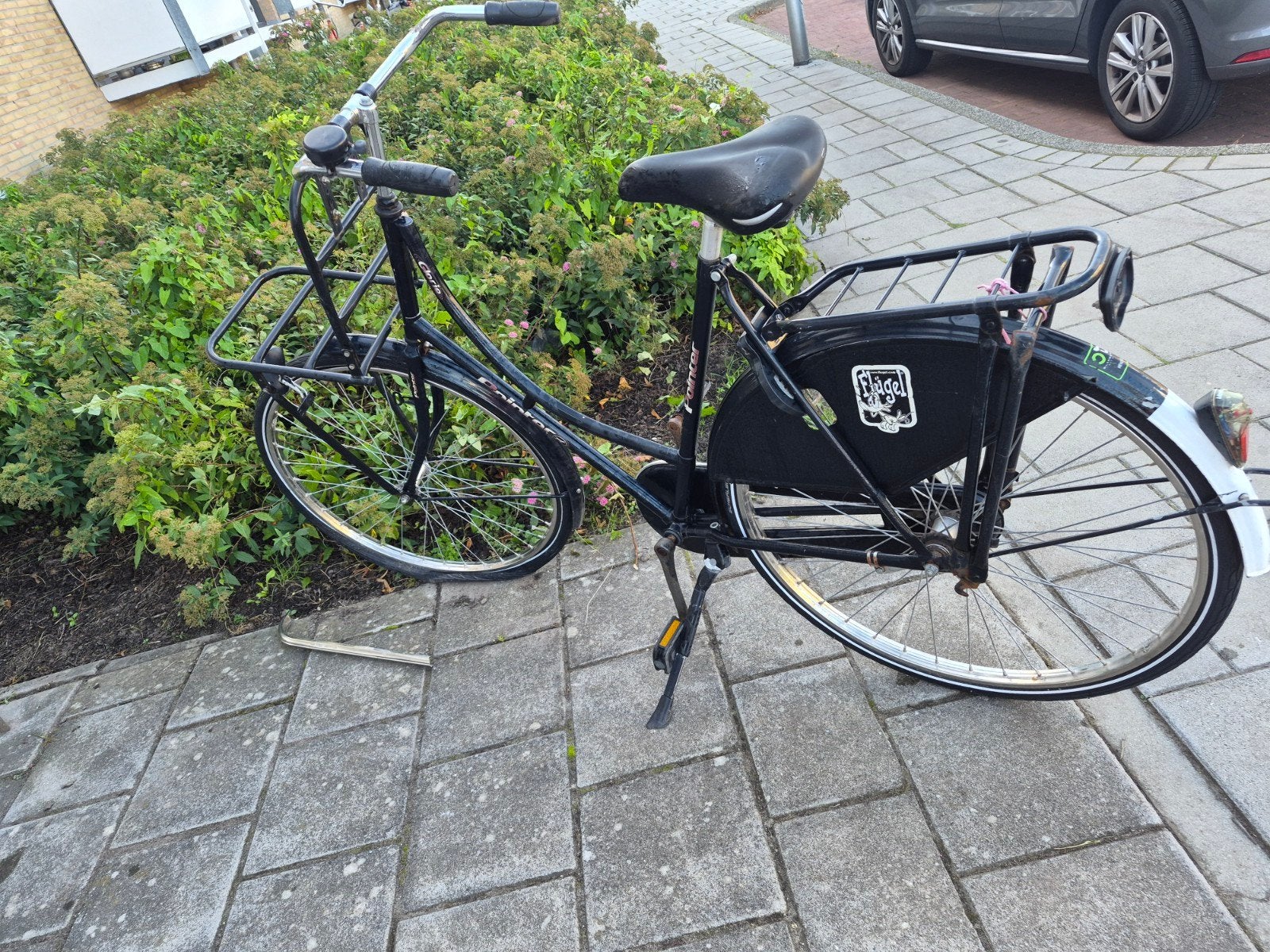 Goede fiets met lekke voorband, Ophalen of Verzenden, Gebruikt, Overige merken