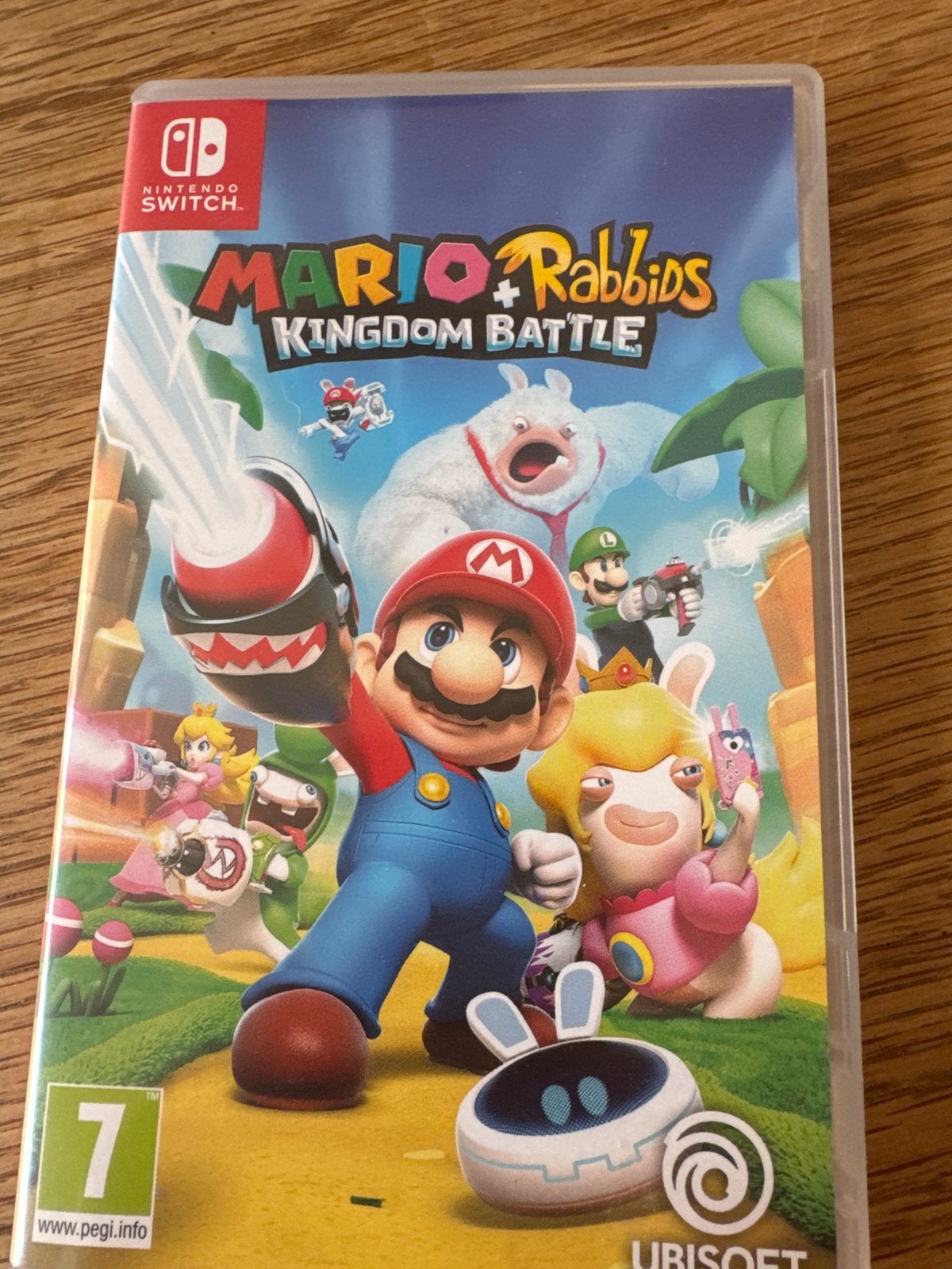 Mario + Rabbids Kingdom Battle Nintendo Switch, 1 speler, Ophalen of Verzenden, Zo goed als nieuw, Strategie en Constructie