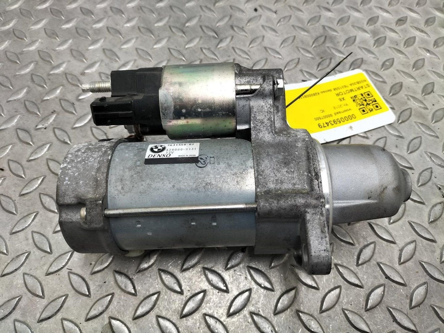 BMW X6 STARTMOTOR 7631558, 4280009131 2018, Ophalen of Verzenden, Gebruikt, ARN erkend