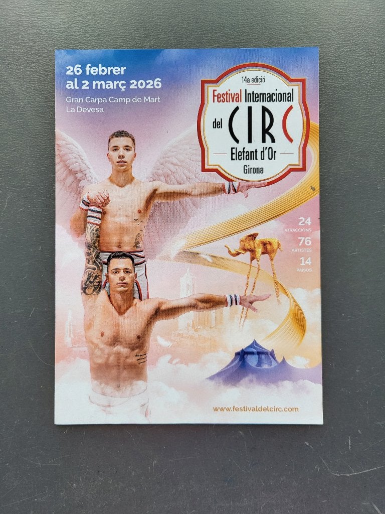 Circus/Festival International del Circ /Elefant d`Or Girona., Ophalen of Verzenden, Nieuw
